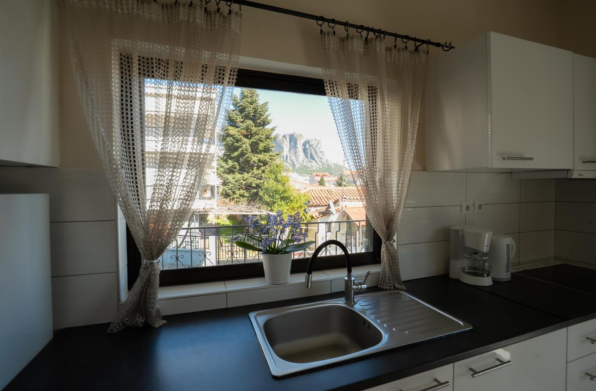 Meteora House With A View Apartman Kalambáka Kültér fotó